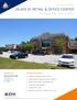 26,429 SF RETAIL & OFFICE CENTER