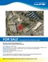 FOR SALE VIA REQUEST FOR OFFERS NO Acre Commercial Development Site 100 Gordon Street, Nanaimo, British Columbia