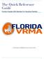 The Quick Reference Guide Florida Chapter 509 Statutes For Vacation Rentals