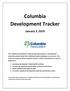 Columbia Development Tracker