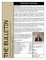 THE BULLETIN. Volume XLIV XLVII Issue I May, April,