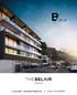 INTRODUCTION. Following the success of our first boutique development The Bradwell, we are proud to introduce you to our second - The Belair.