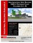 INDUSTRIAL BUILDING AVAILABLE NEW INDUSTRIAL SPEC BUILDING 1665 S. PROGRESS COURT COLUMBIA CITY, IN PROPERTY HIGHLIGHTS