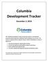 Columbia Development Tracker