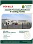 FOR SALE. Almond Processing Warehouse & Cooling Facility. 6.5± Acres Fresno County, California.   CA BRE #