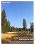 Land Conservation and Conveyance Plan. Draft LCCP. Lands to be Donated to the Maidu Summit Consortium at the Lake Almanor (Maidu Forest) Planning Unit