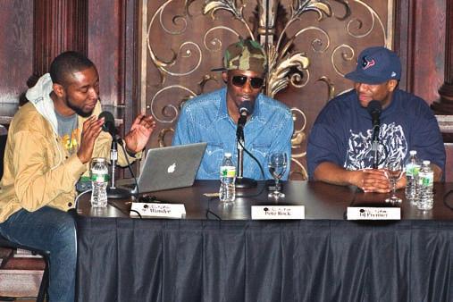 The 2012 2013 academic year also introduced Patrick Douthit (professionally known as 9th Wonder) and Tahir Hemphill as Hiphop Archive/Du Bois Institute Fellows.