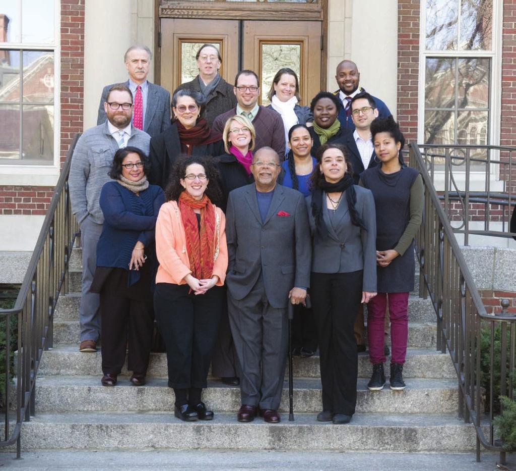 Staff Front row, from left: Krishna Lewis, Abby Wolf, Henry Louis Gates, Jr., Vera Ingrid Grant, Dell M. Hamilton. Middle row: Justin Sneyd, Karen C.