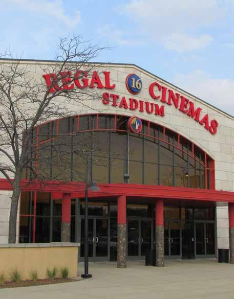 INVESTMENT HIGHLIGHTS Long Term Net Lease: The subject property is leased to Regal Entertainment Group with 16 auditoriums and approximately 3,157 auditorium seats.