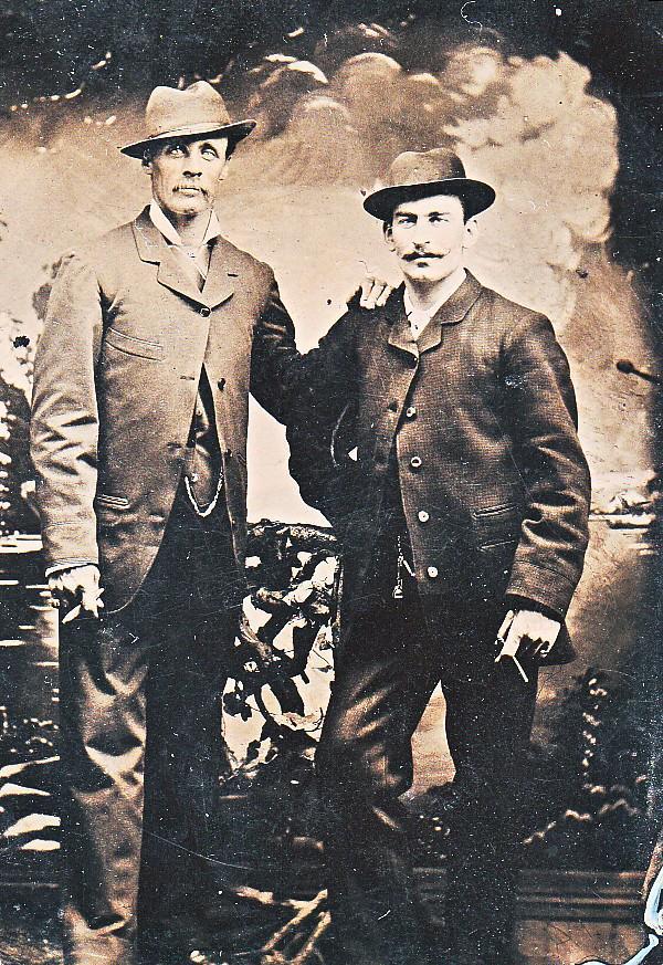 Sheldon and Spencer Rice Sheldon b. 1855 Moreau, NY d.