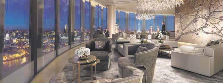 32nd floor executive lounge is
