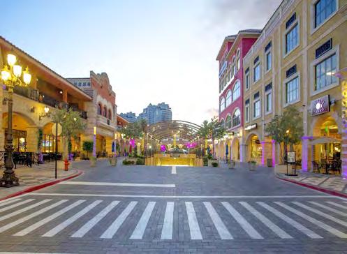 Tivoli Village at Queensridge blends the vital energy of Las Vegas with European architectural styling and an array of contemporary
