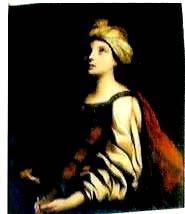 It is supposed that she was a noble lady of Rome, who with her husband Valerian and his brother Tiburtius, suffered Martyrdom by the prefect Turcius Almachius.
