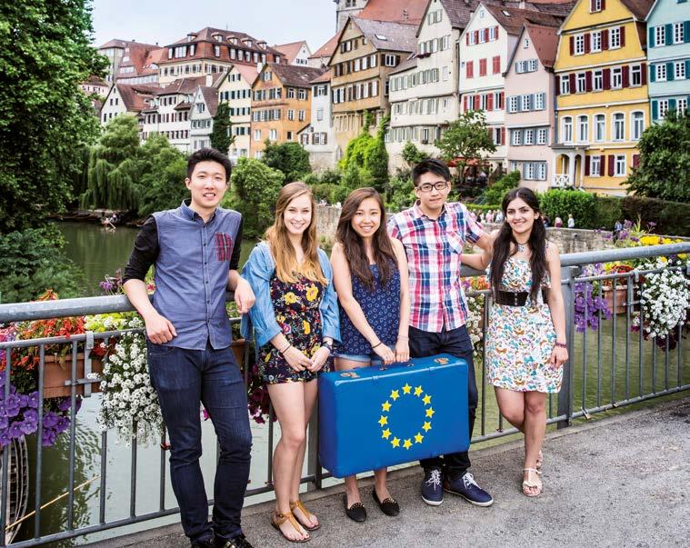 INTERNATIONAL & EUROPEAN STUDIES Study Europe in Germany Study and explore Europe in our