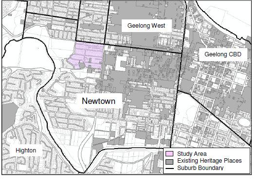 implementation documentation for the Newtown West Study Area (see Appendix 1).