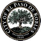 CITY OF PASO ROBLES TELEPHONE 805-237-3888 FAX 805-237-4032 Website: www.prcity.