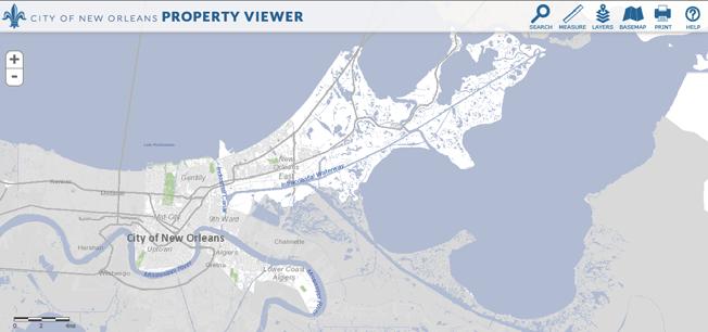 Using the New Orleans Property Viewer The City of New Orleans Property Viewer is located at property.nola.