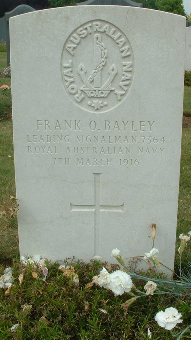 Photo of Leading Signalman Frank O.
