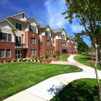 The apartments in Baity Hill are new and well-maintained and are called out for having a great value for the