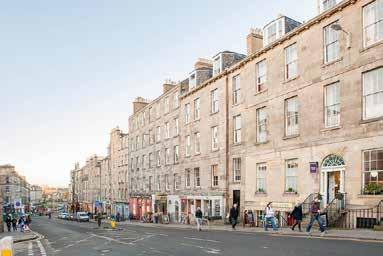 speciality shops, cafés and bistros, within easy reach is the famous Edinburgh