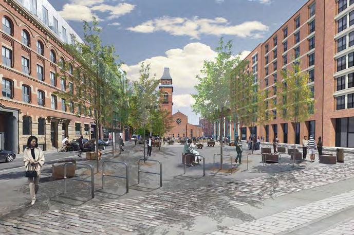 sympathetic redevelopment and refurbishment of Ancoats and ew Islington into vibrant and
