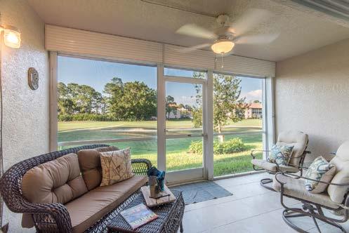 Golf Condo Beautifully renovated two bedroom, two bath unit on third floor with vaulted ceiling.