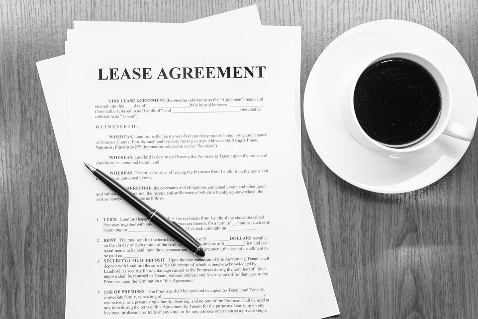 Advance Copy of the Lease If you request it in writing, a landlord must give you a copy of a lease before you decide whether to rent.