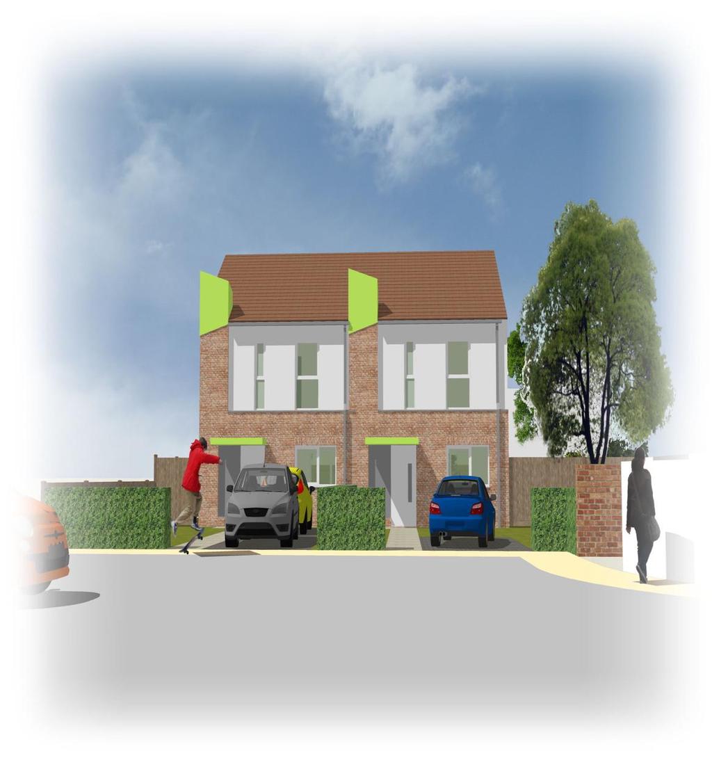 Latest position Planning permission granted for four new build two bed homes for Affordable Rent at 14 Quendon Road, Fryerns.