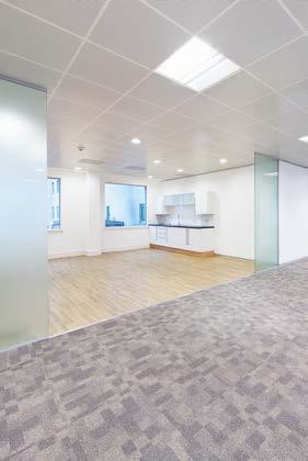 Only the ground and first floor accommodation is available offering a variety of open plan and furnished space options to suit an occupier s requirements.