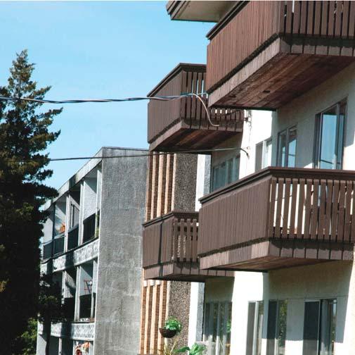 Explore the use of density transfer to preserve the existing purpose-built rental housing stock. In New Westminster, density transfer (i.e., transferring development density from one site to another) is primarily achieved for the purpose of heritage preservation.
