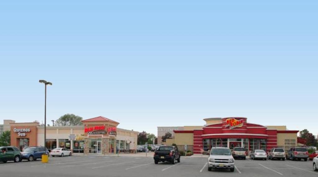 RED ROBIN GROUND LEASE with BAJA FRESH & QUIZNOS SOUTH PLAINFIELD PLAZA 6200-6600 Hadley