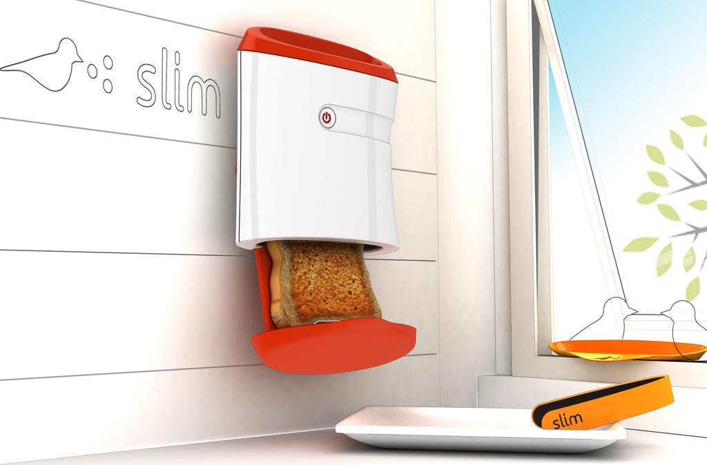 slim Freelance, 2010 Project : Toaster Concept : Slim is a wall mounted toaster.