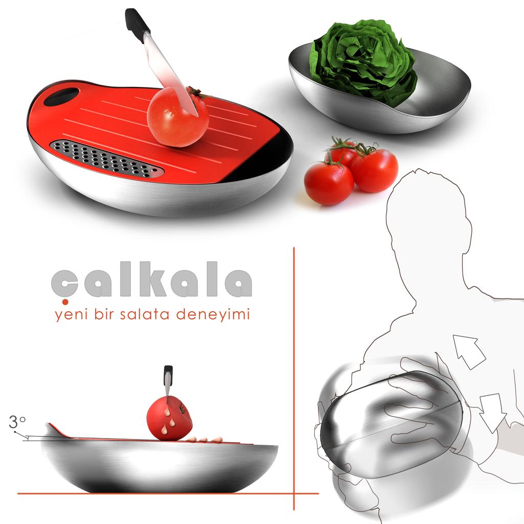 shake it! Freelance, 2010 Project : Salad Bowl Concept : Preparing of the salad is very difficult process.