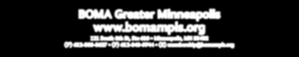 BOMA Greater Minneapolis www.bomampls.