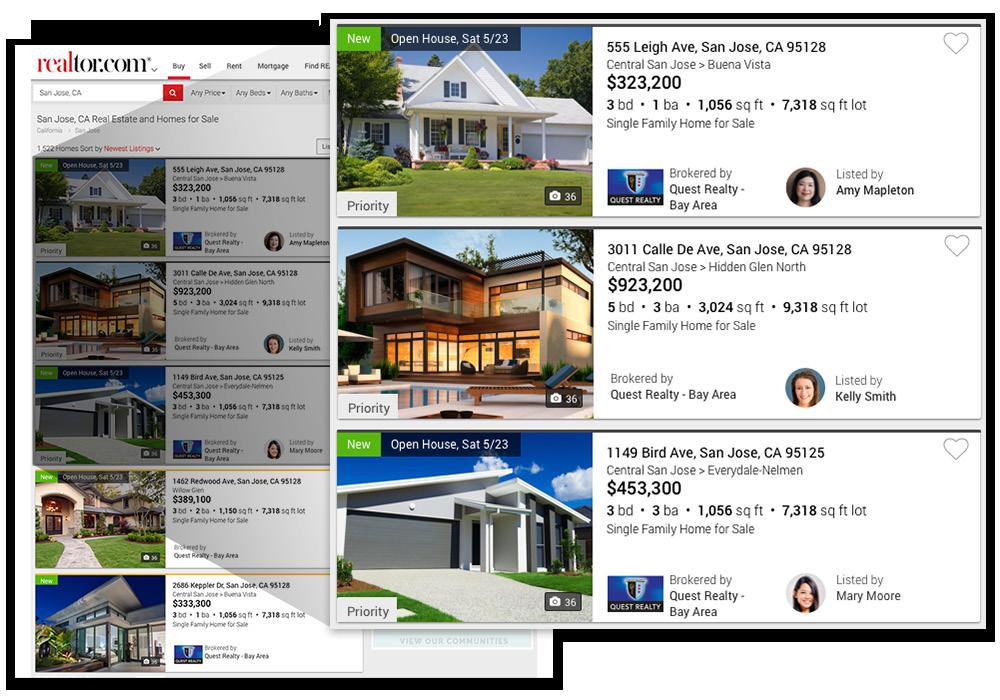 REALTOR.COM TURBO SM LISTINGS The home selling advantage of Turbo SM Listings Putting your home above the rest I can boost your home s listing to one of the top 3 positions on the realtor.