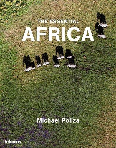 Michael Poliza het van Kaïro tot in die Kaap in n helikopter oor sewentien lande gevlieg en lugfoto s geneem en Eyes over Africa is die produk van hierdie reis.
