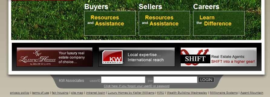 advertise your home on both the KW local &