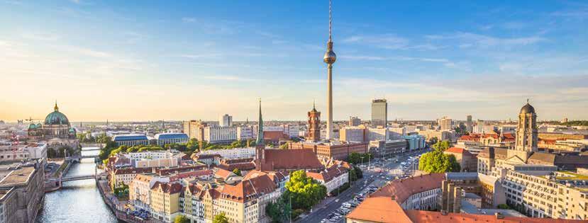 StayInBerlin Berlin in Numbers 175,000 24,850 189 German Students International Students Nationalities Berlin - The German Capital The capital and largest city of Germany has a