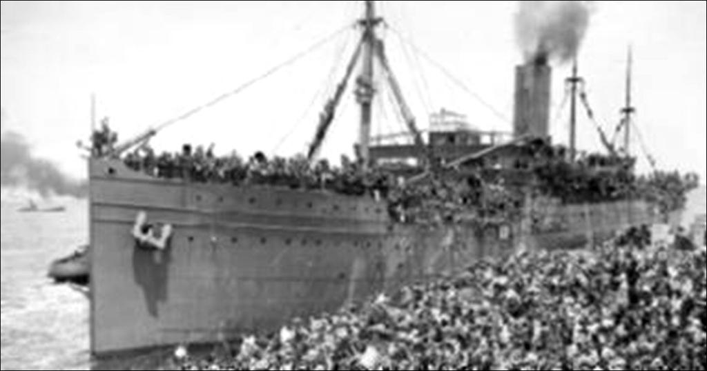 Attached to 25 th Reinforcements of 9 th Infantry Battalion, Private Hamilton, service number 7490, embarked from Sydney on board HMAT A20 Honorata on 14 June 1917.