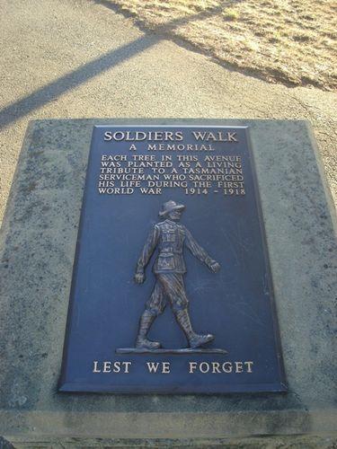 Gunner R. Cheverton is also named on Soldiers Walk Plinth located at Queens Domain, Memorial Avenue, Hobart, Tasmania.