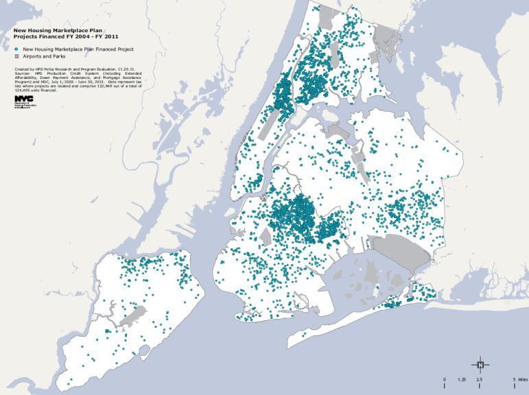 Responding to NYC s Affordable Housing Needs Over the course of