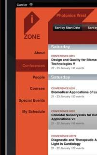 SPIE Conference App Search topics, people, papers,