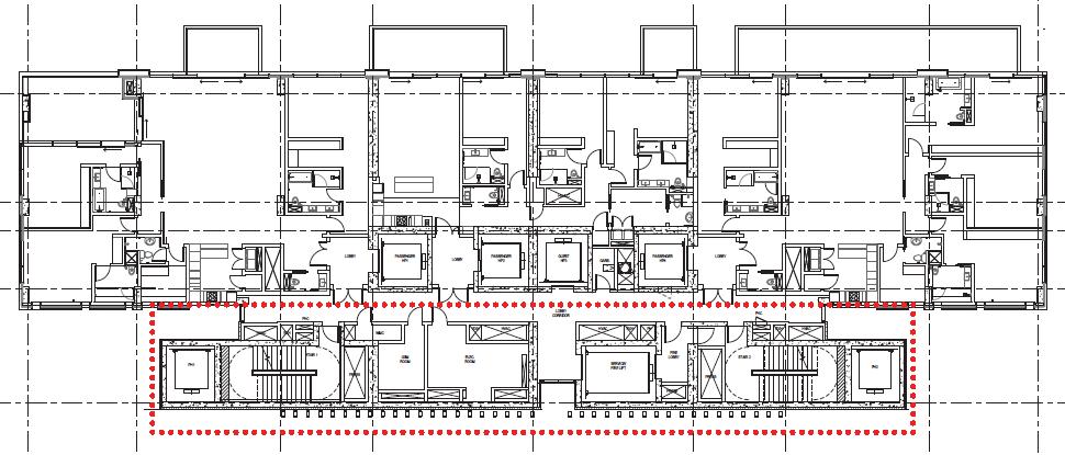 LVL 32 to 44 Floor Plan 3 & 4 BR UNITS 3 Bedroom