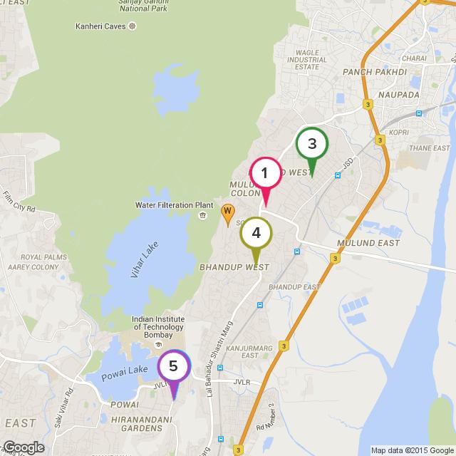 Hospitals Near Ecohomes Winds, Mumbai Top 5 Hospitals (within 5 kms) 1 Fortis Mulund 1.06Km 2 LH Hiranandani Hospital 4.