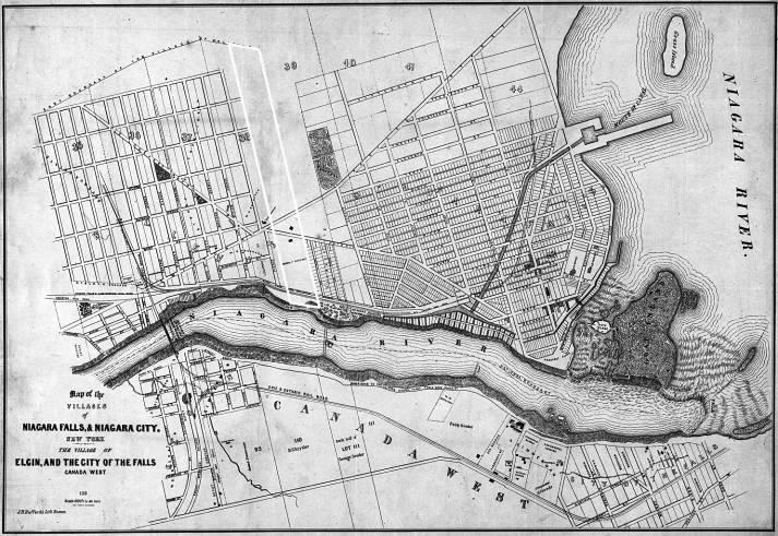 Section 11 Page 2 NIAGARA COUNTY, NY Maps: Map 1: Map of the Villages of Niagara Falls & Niagara City, NY and the