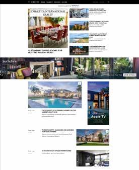 Custom Listing Content Page Exclusive Based on the success of the Sotheby s International Realty brand Custom Listings Page in 2016, Hearst will once again create a destination that exclusively