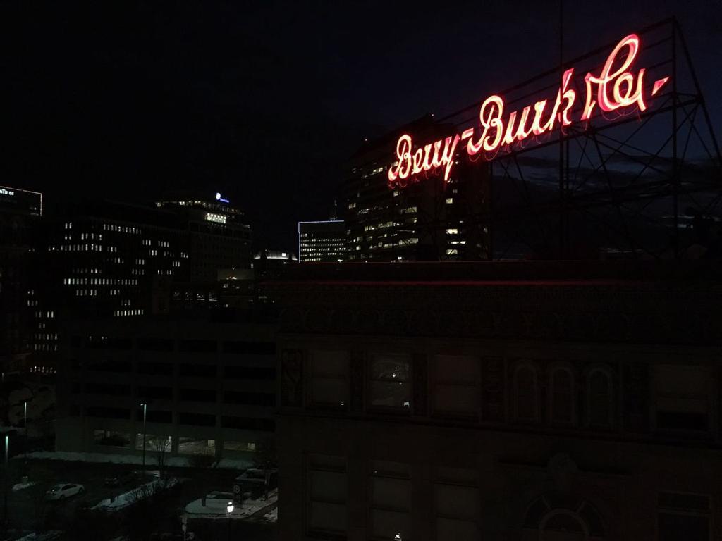 By: Jordan Pascale Richmond has a number of neon rooftop signs, including this