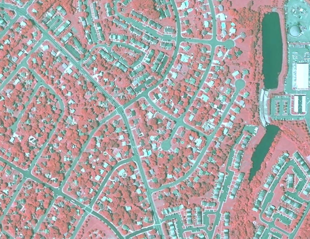 The detailed land cover mapping conducted as part of this assessment allowed the percentage of