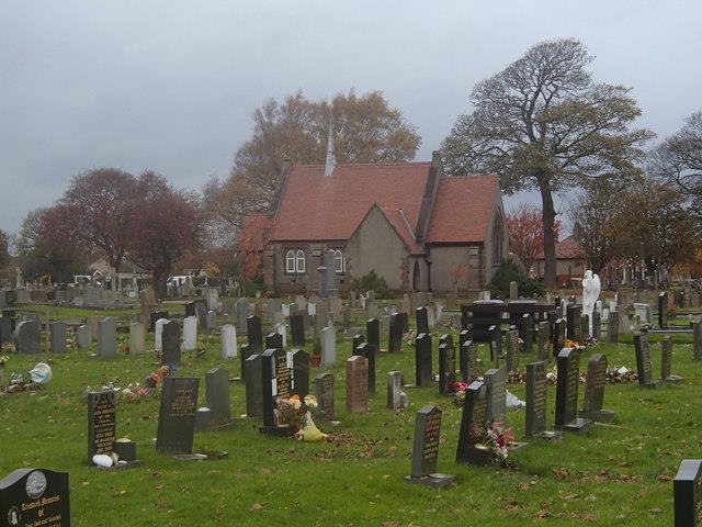 Torrisholme Cemetery, Westgate, Morecambe, Lancashire
