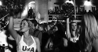 Homecoming celebrations are a UA tradition dating back to 1920 and possibly earlier. Only war caused the University to suspend Homecoming festivities in 1918 and from 1943-45.